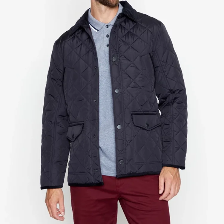 New Products High Quality Fashion Mens Outdoor Jacket Casual Jacket Men Quilted Jacket