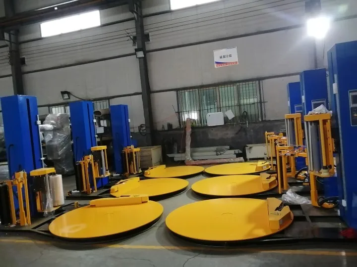 Load capacity 2000kgs Turantable Pallet Stretch Film Wrapping Machine in Malaysia