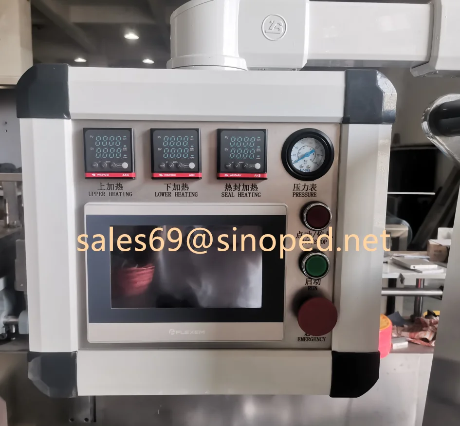 Automatic Alu Pvc Alu Alu Blister packaging machine that can pack Medical syringes