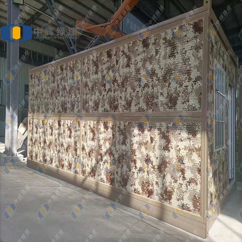 CGCH Factory Prices Container House Fully Assembled Modular Double Bedroom Prefab House Customized Smart Window Film With Glass