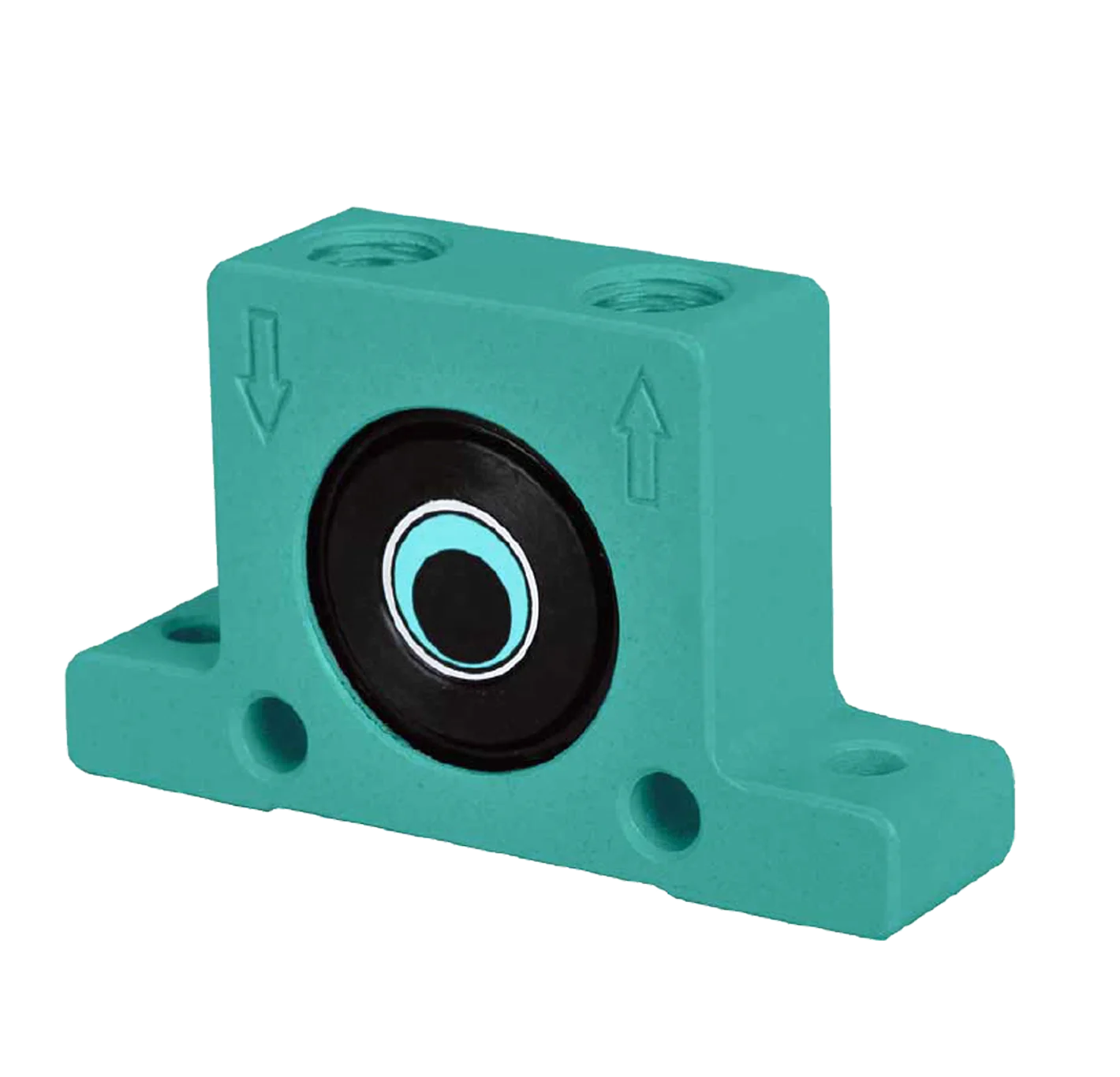 GT series gear type Air Hammer and pneumatic ball vibrator GT16 Industrial Pneumatic Turbine Vibrator for Hopper