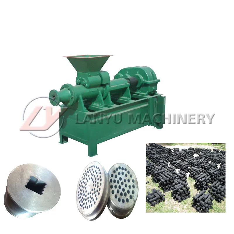 wood chip briquette machine/chicken manure briquette making machine/tree leaves briquette machine