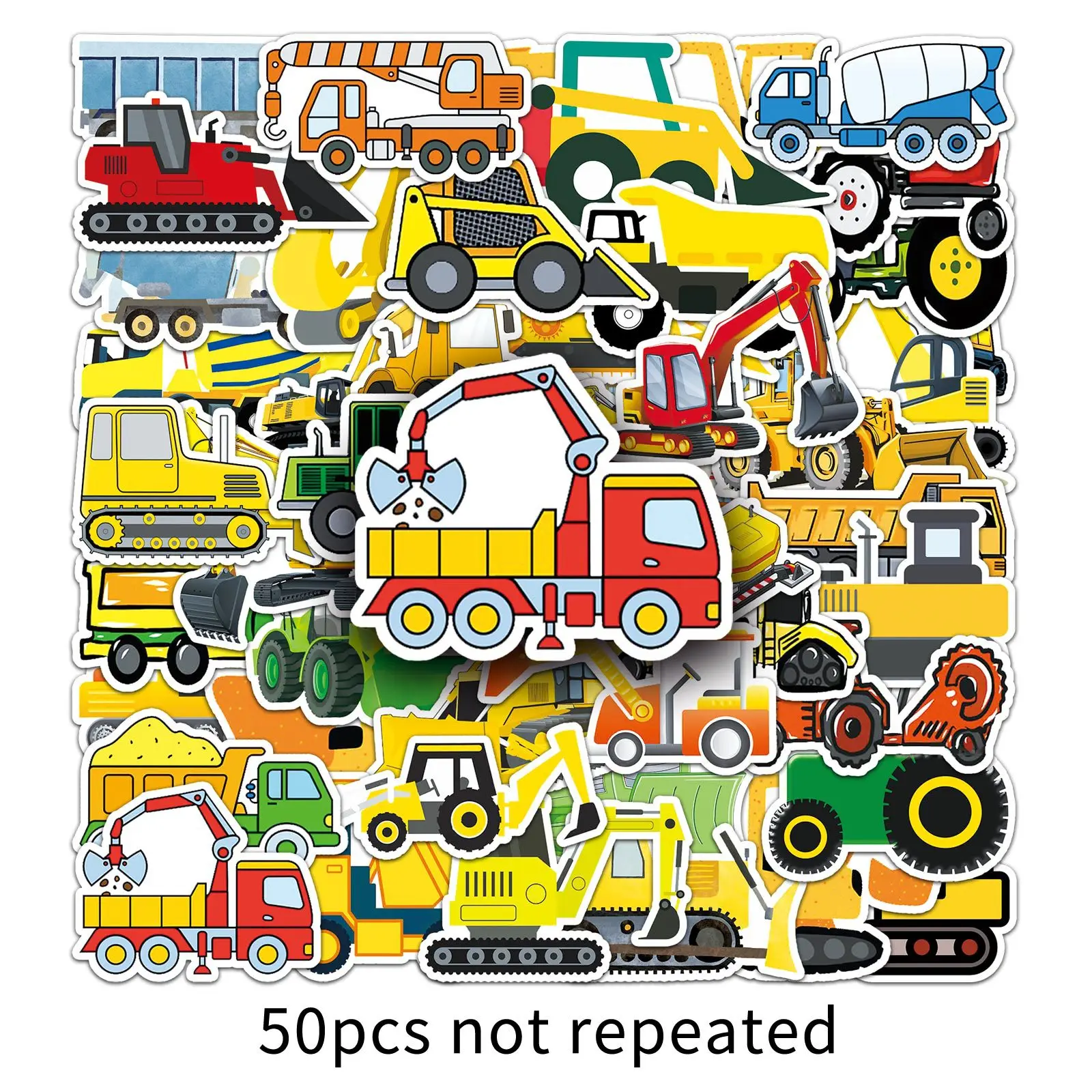 Children cartoon project car sticker wholesale high quality waterproof safety decorative sticker