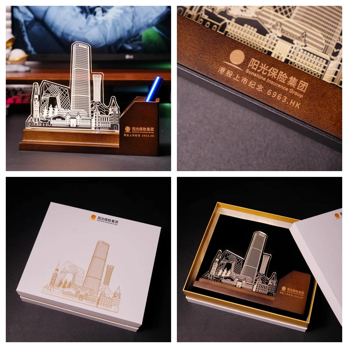 Luxury Custom By Any Picture Acrylic 3d Anime Led Table Lamp Romantic Creative Led Night Lights For Event Souvenir Ornaments