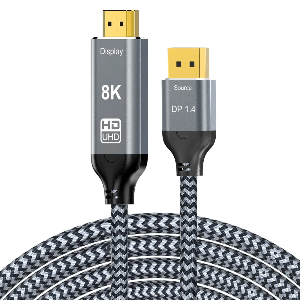 CS 8k & 4k 60 Гц высокое разрешение лидер продаж модель OEM 1 2 и 3 м порт дисплея видеокабеля Kabel 8K @ 240