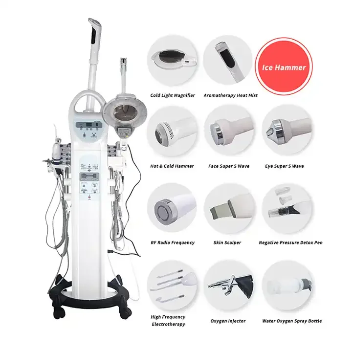 2024 Hydro Beauty Facial Machine Professional Multifunctional Facial Machine For Facial Steamer