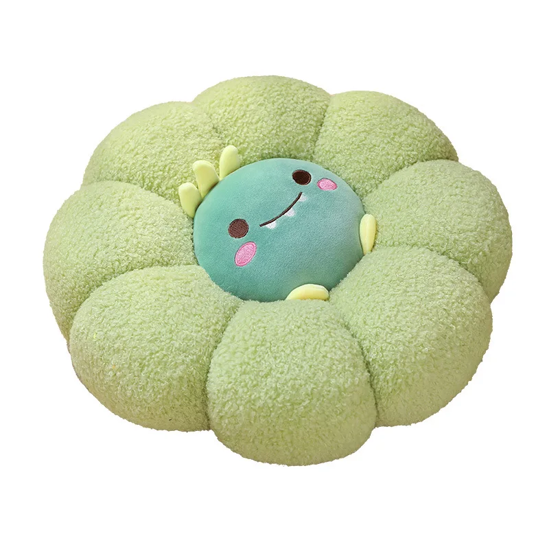 High quality winter warm Soft bottom cushion Comfortable office bedside living room with pumpkin cattail hassock