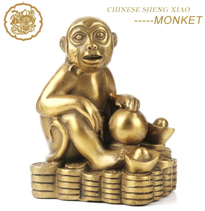 Bronze material  Chinese zodiac animals  Rat Statue craft chinese  new year gifts