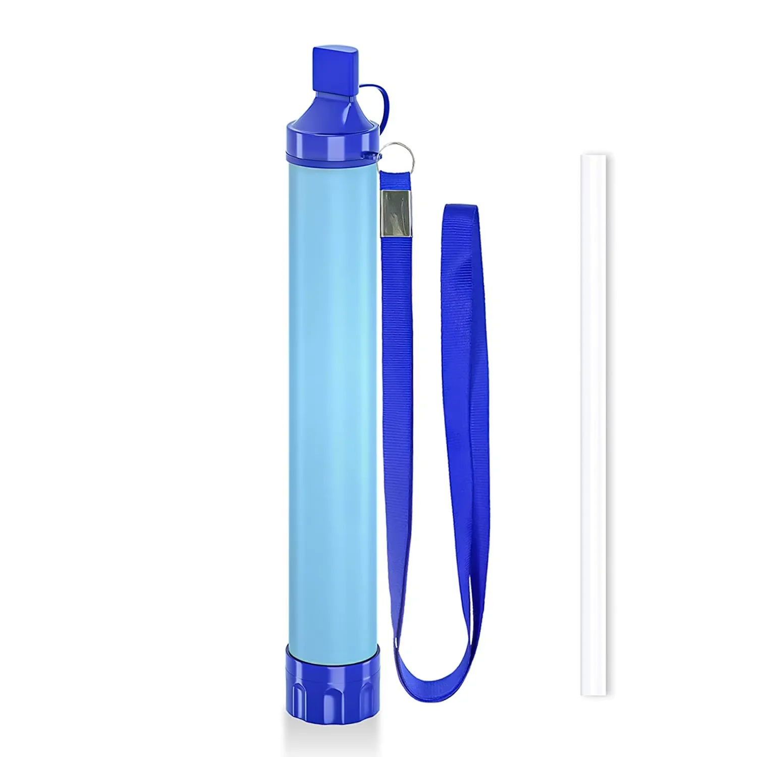 Portable Camo Water Filter Straw Kit Outdoor Survival Clean Sip Reusable Reverse Osmosis Membrane Bulk Camping Solution