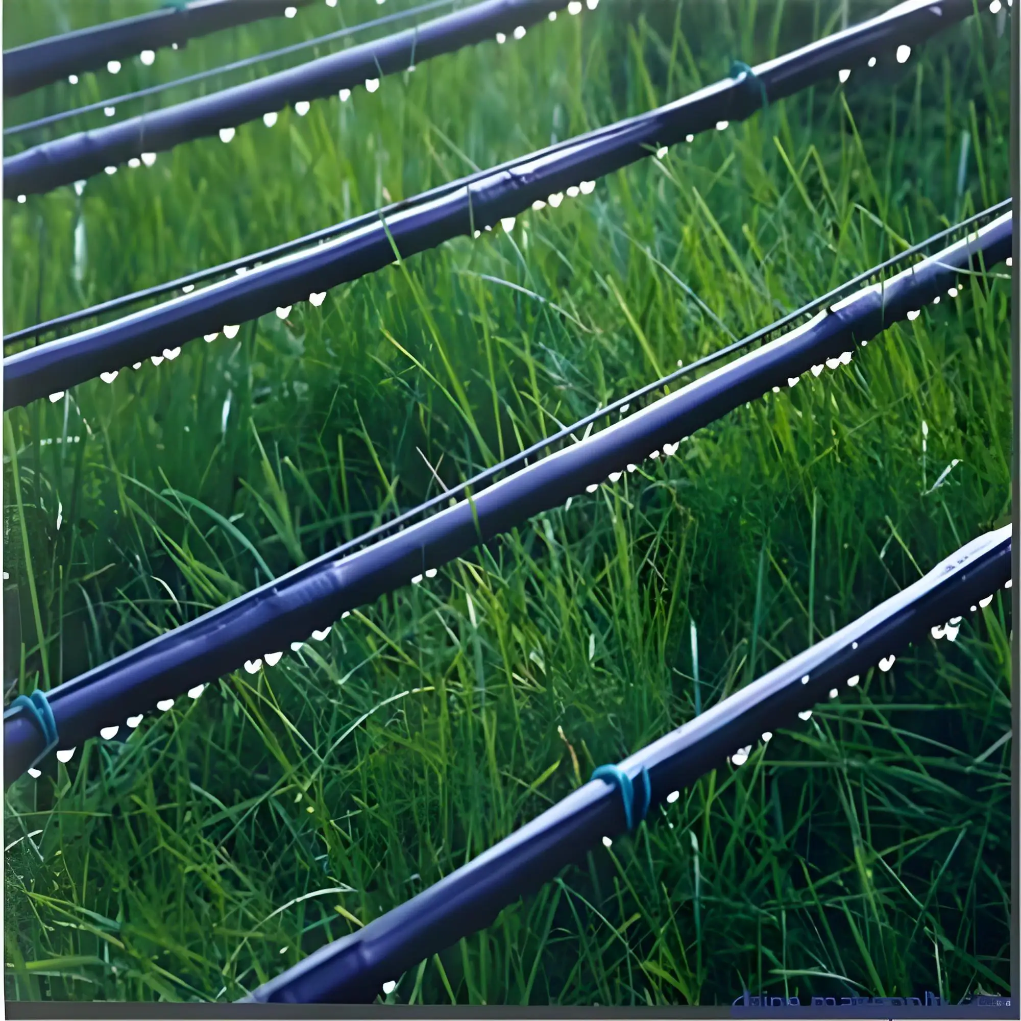 Water saving drip irrigation belt in agriculture 16mm flat dripper drip tape