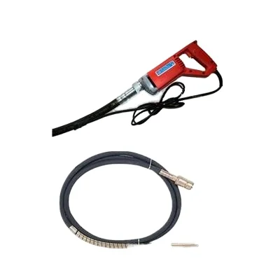 Portable concrete vibrator