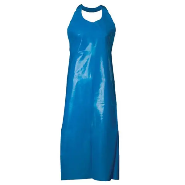 Hot X-ray and metal detectable  food processing one piece die cutting tpu apron