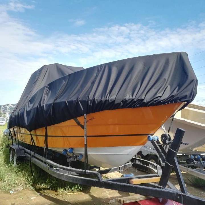 Водоотталкивающие Чехлы для лодок из высокопрочного полиуретана 600D с УФ-защитой подходят большинства