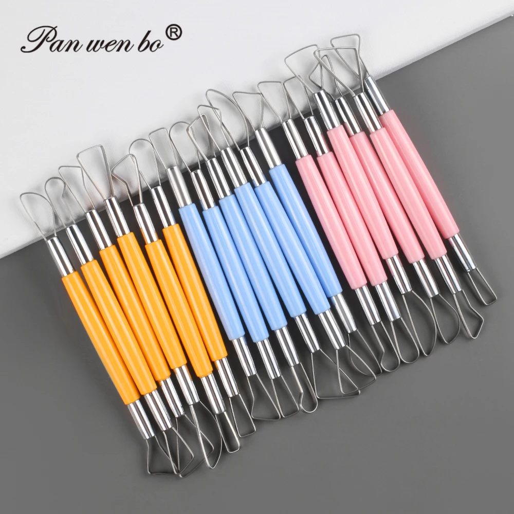 ABS Plastic Clay Tools Set Pottery Multi-Function Soft Pottery Carving Plastic Knife Diy Sculpture Modeling Embryo Knife