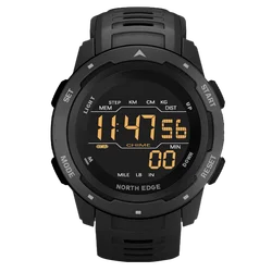 North Edge 2020 New Model Outdoor Pedometer Digital Smartwatch Multi-function Waterproof Student Sports Watch