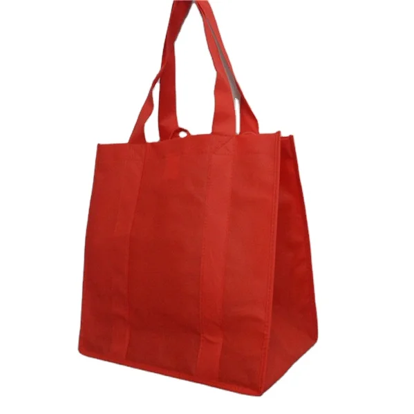 Wenzhou custom double handle Non woven shopper bag