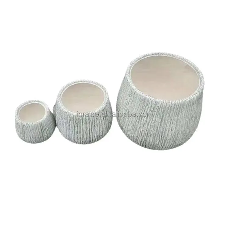 Decorative flower pot mold concrete cement planters, plant pots