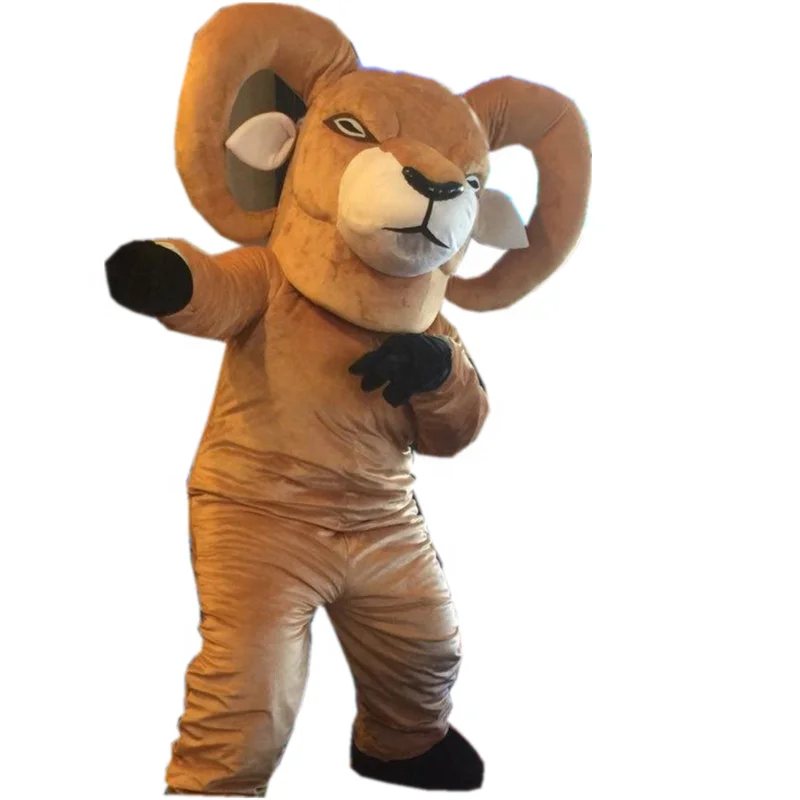 Custom school mascot costumes/Goat mascot costumes for adult
