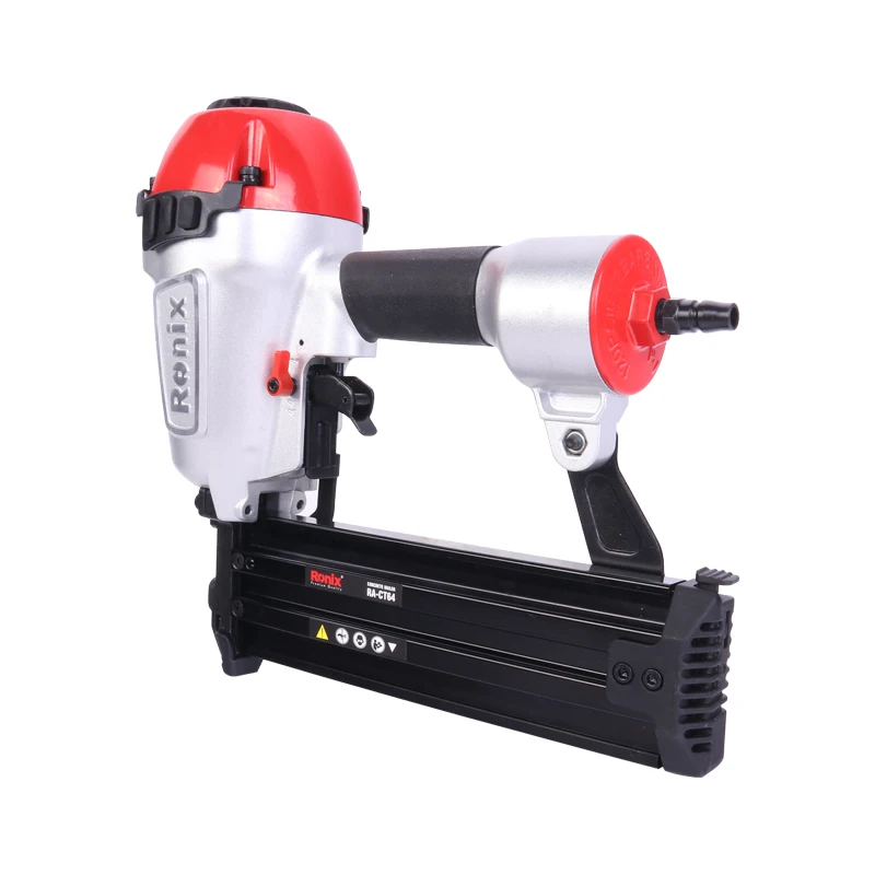 Ronix Pneumatic Woodworking Tools Air Gun Naile RA-CT64 Wood Door Furniture Nail Gun Machine