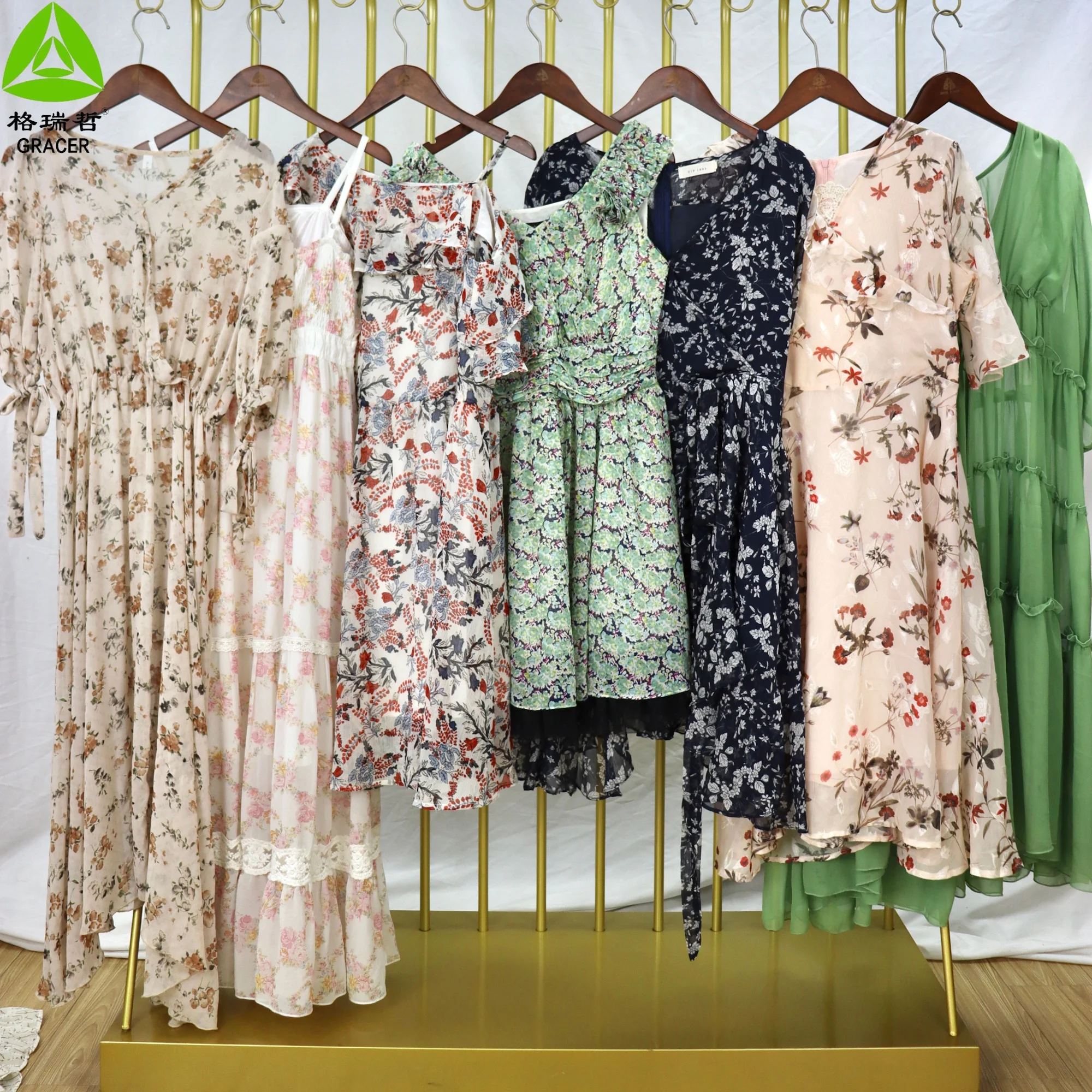 Thrift Fashion Used Clothing Bales Dubai Second Hand Dress For Ladies Bale