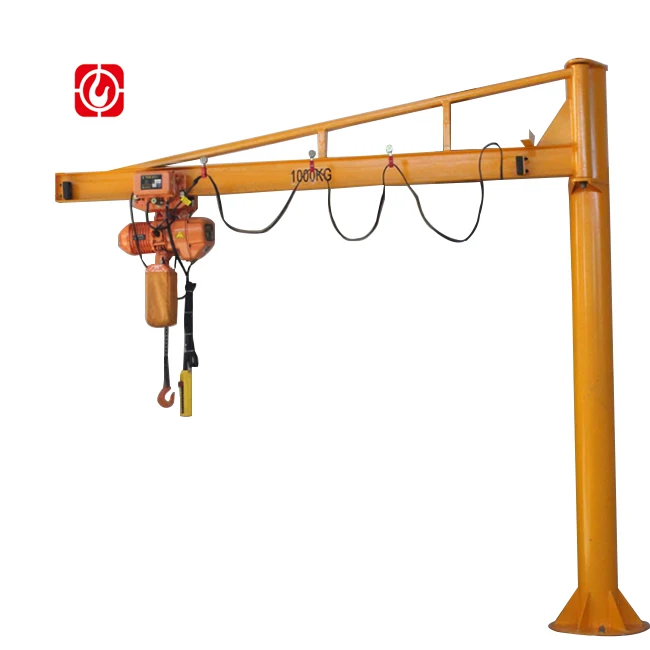 BZ Model 5t 6t 7t 8t 9t 10t Rotate Fixed Type 360 Degrees rotation Warehouse Jib Crane for Workshop