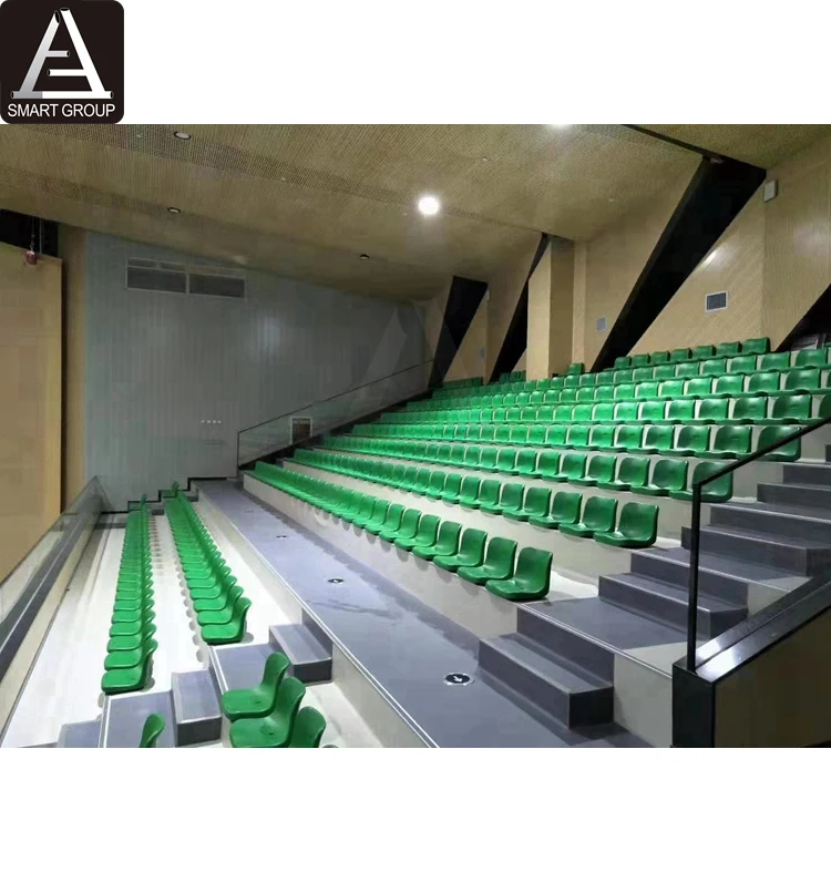 Permanent Bleacher Stadium Seats China Factory Price Plastic Stadium Chair With Back Seats For Stadium Gym Indoor