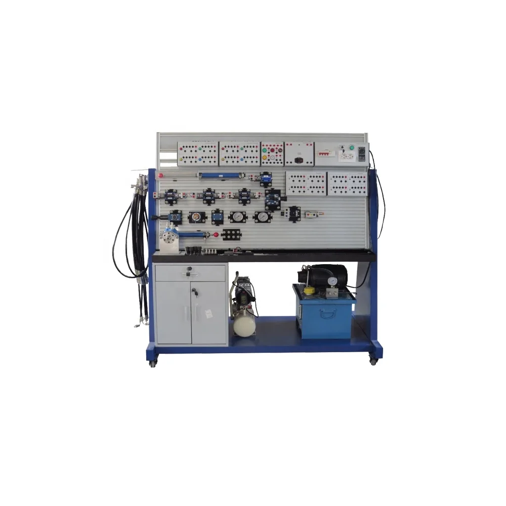 Didactic Modules With Electric Pneumatic And Hydraulic Actuators Teaching Equipment basic hydraulic trainer
