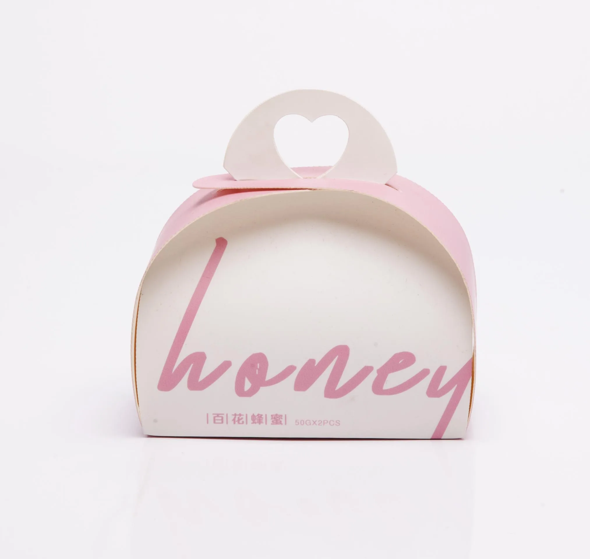 China cheap price pink customized paper packaging box printed paper box for sweets