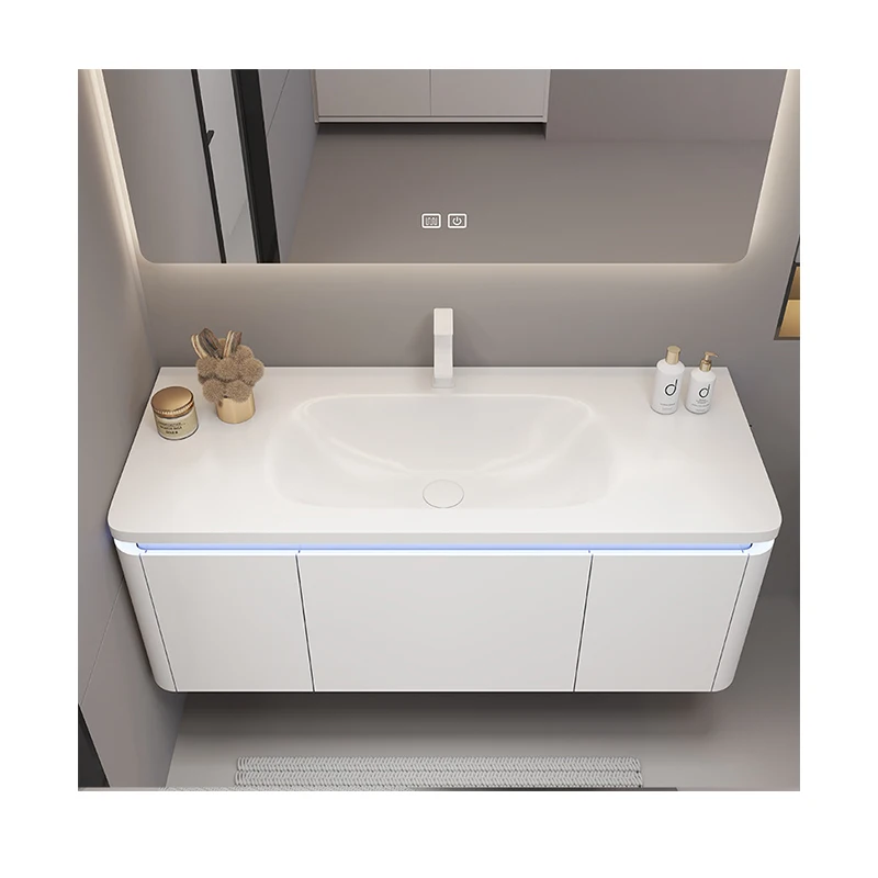 New Style Hot Export Sink Unique Waterproof Finished Bathroom Cabinets