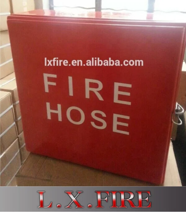 High Quality Fiberglass Fire Extinguisher Cabinet with Fire Hose Reel Essential Firefighting Equipment Accessory
