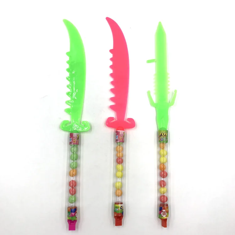 Plastic Knife Sword Toy with candy