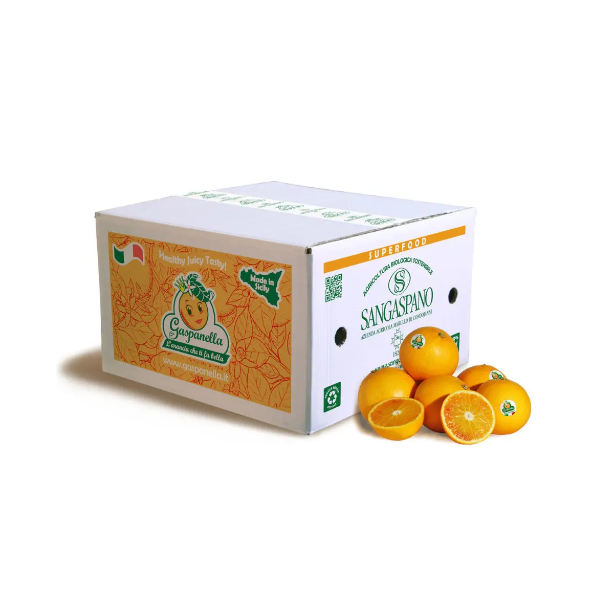 New Pack Original Navel Sicily Orange Fresh citrus Fruit in box 7kg