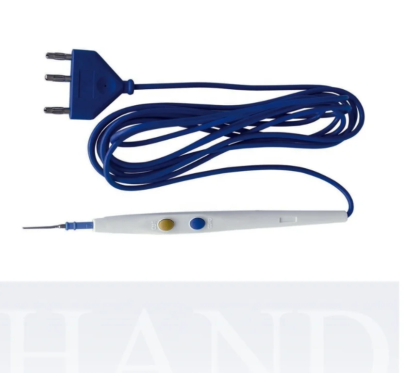 China Direct supply Hand Control Disposable Electrosurgical ESU Pencil PVC Cable