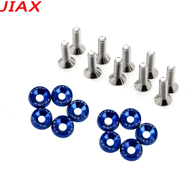 JDM style EPMAN multifunctional decorative gasket screw license plate frame screw decoration
