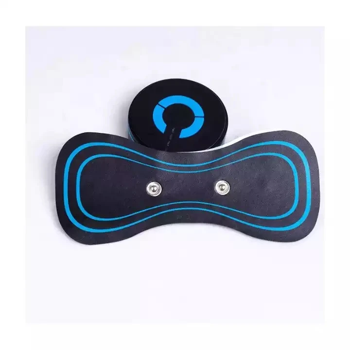 Functional Mini Electric Back Massager Cervical Massage Stickers Neck Massager Stimulator Patch Pad