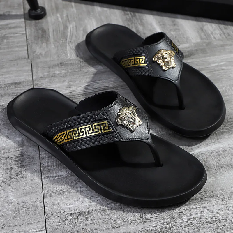 Yiwu Thick Sole Soft Unisex New Eva Men Flip Flop Hotel Luxury Beach Slipper, Sandal For Beach Slipper