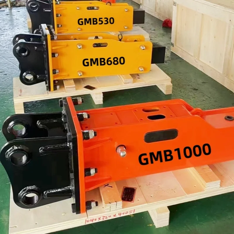 Fascinating Price New Type GMINT 0.8-50 t Excavator Hydraulic Breaker Hammer on Promotional Sale