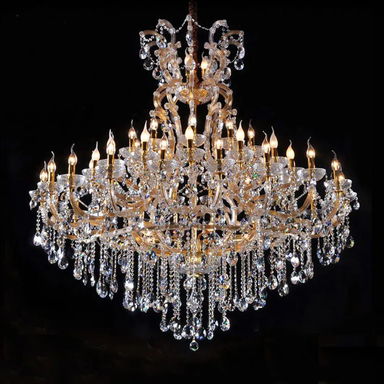 luxury big maria theresa chandelier asfour crystal lighting european candle crystal chandelier manufactures wholesale price