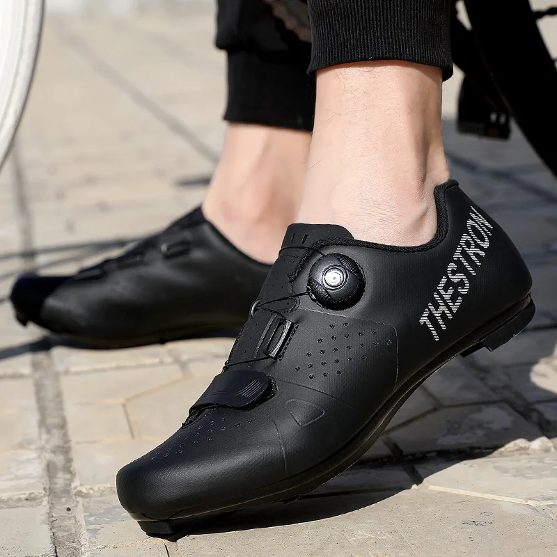Wholesale custom oem Unisex Mens Women Breathable Spd Lock Road Bike Cycling Shoes Speed Sports Shoes Cycling Road Cycling Shoes