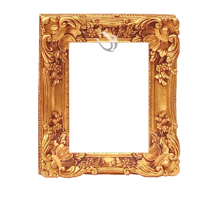 Vintage Large Size Oil Painting Frame European Style Rectangle Wedding Photo Frame