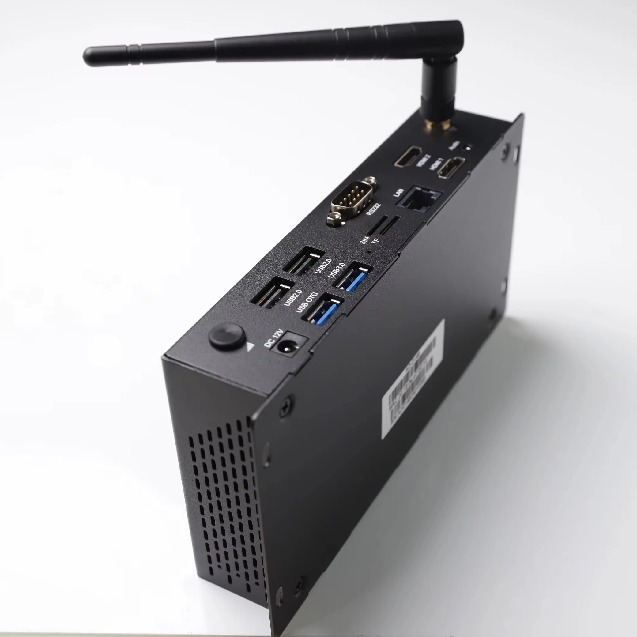 Огранное вычислительное устройство металлический 2 ГБ 16 Wi-Fi 4 К промышленный мини-компьютер Android RS232 настольный бокс IOT