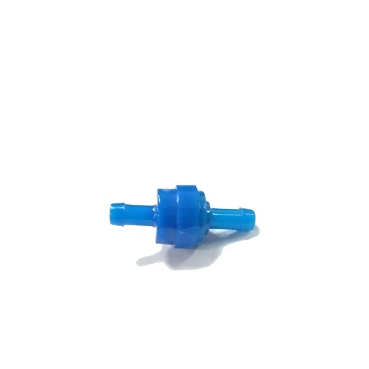 1/8 Low Pressure Pneumatic Spring Poppet Mini Air One Way Medical Plastic Check Valve