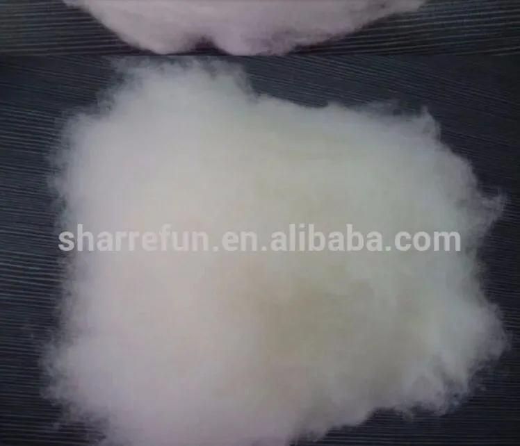 2023 High Quality Hot Selling Chinese Washed Carded Dehaired Lamb and Sheep Wool Low Price