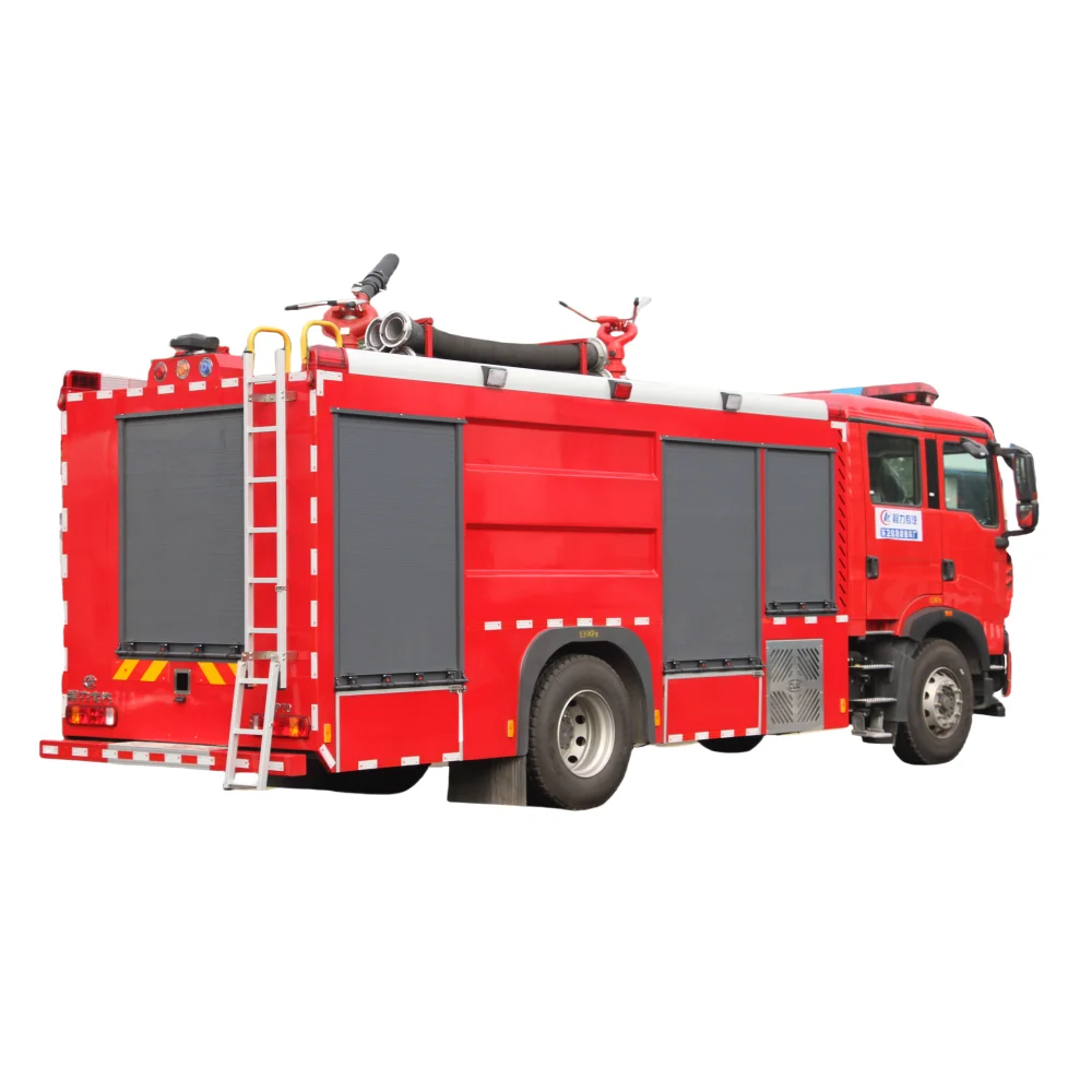 High quality innovation to improve fire fighting efficiency Sinotruck production of fire trucks for sale