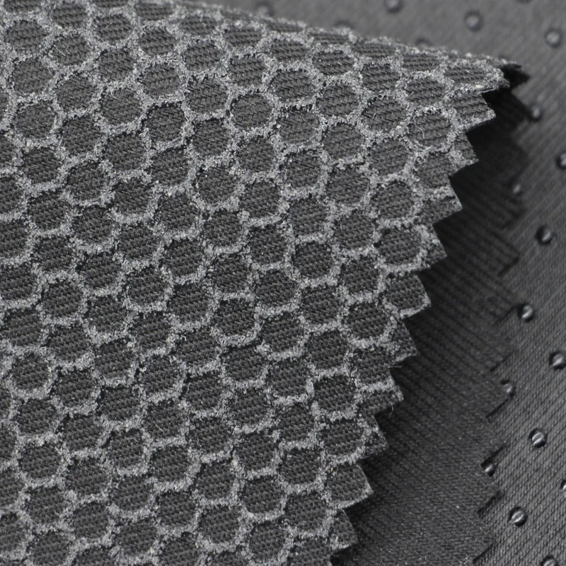 Factory Customized Patterns High Quality Twill Texture Hexagonal Anti Slip Cotton Fabric