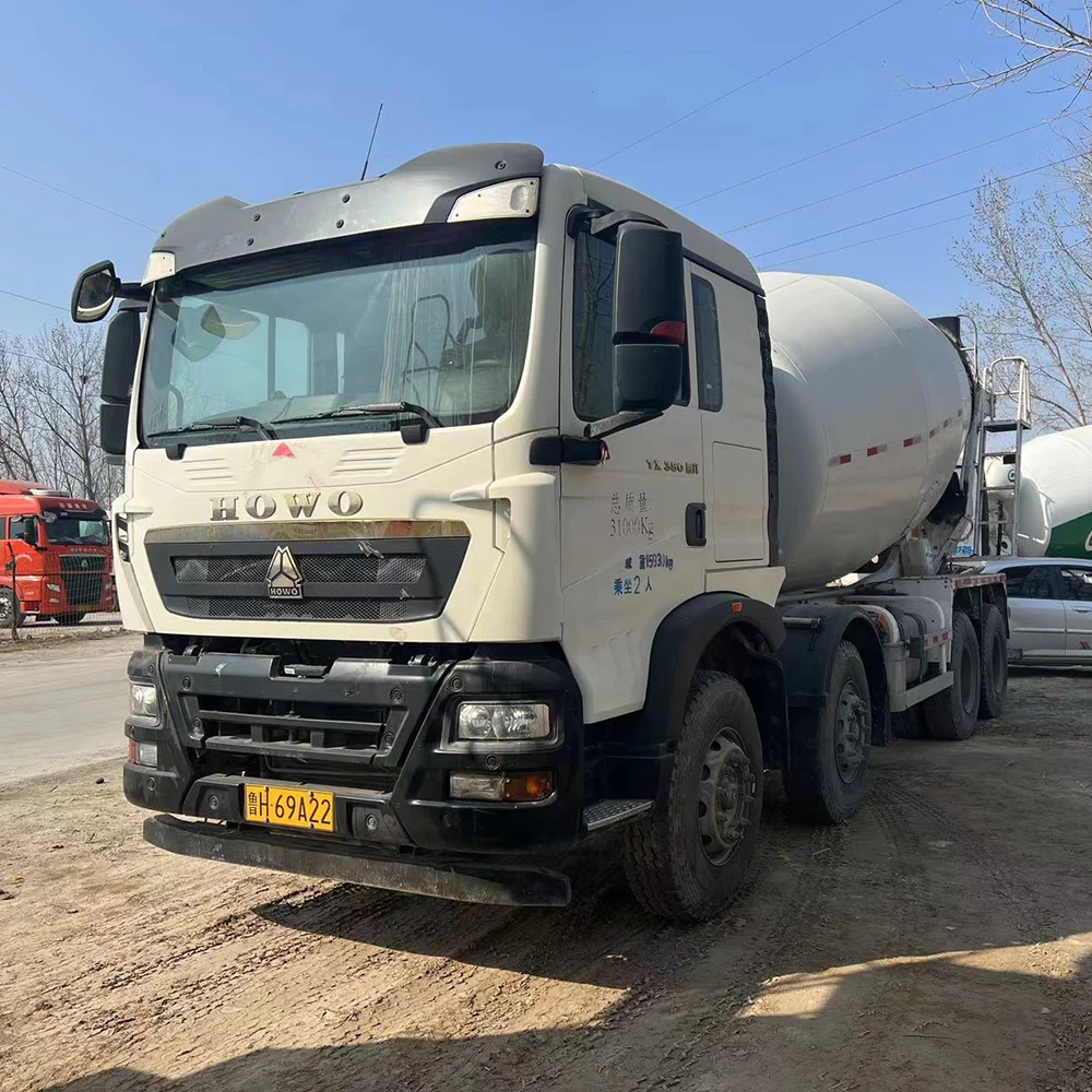 Newand Used Sinotruck Howo 8X4 Chinese Concrete Mixer Truck