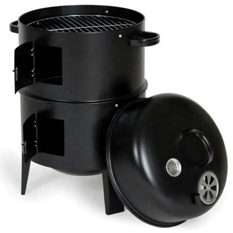3 IN 1 Multifunction Charcoal BBQ Smoker Grill