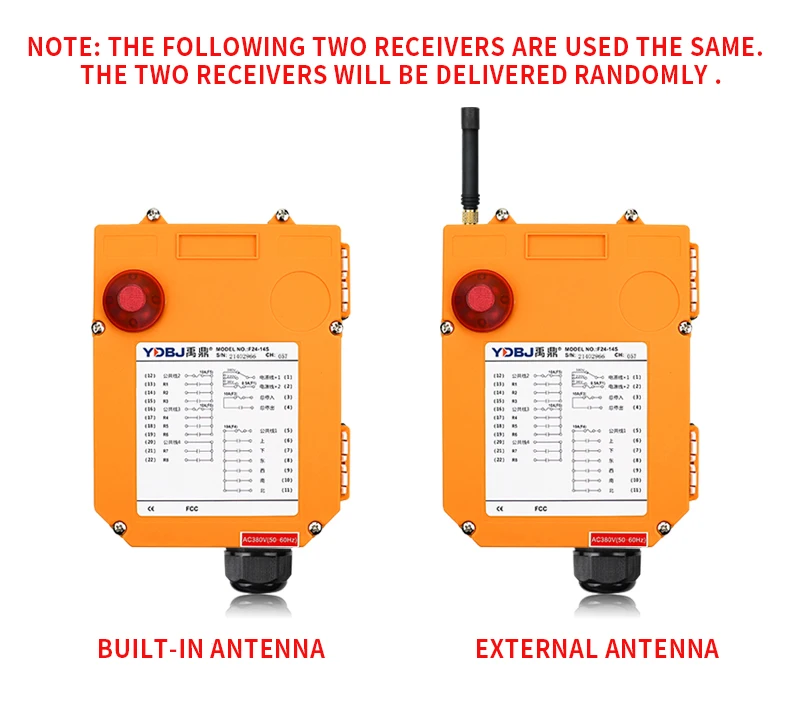 High quality wireless transmitter receiver F24-16S remote control crane industrial radio remote control