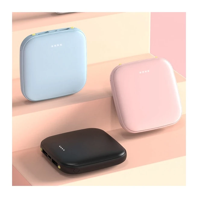 New wholesale power bank 10000mAh, Fast charge large capacity gift customized logo mobile power supply