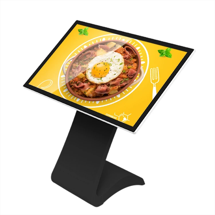 Factory price indoor interactive information touch kiosk Android 12 all in capacitive touch kiosk